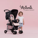 hauck Buggy Sport, Disney Minnie Sweetheart Rosa - Federleichter Reisebuggy 5,9 kg - mit Liegefunktion für Kinder ab Geburt bis 15 kg - Klein Zusammenklappbar, Großer Einkaufskorb bis 3 kg