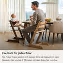 Tripp Trapp Stuhl von Stokke, Black – Verstellbarer, anpassbarer Stuhl für Kleinkinder, Kinder & Erwachsene – Praktisch, bequem & ergonomisch – Kla...