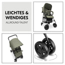 hauck Buggy Sport, Ultra Leicht - nur 5,9 kg, für Kinder bis 15 kg, Klein Zusammenklappbar, Reisebuggy mit Liegefunktion, Extra Großer Korb bis 3 k...