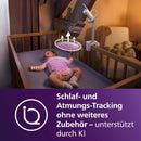 Philips AVENT Philips Premium Connected Videophone, das bisher Beste Babyphone, Schlaf- und Atmungs-Tracking mit KI, Schrei-Interpretation, DEKRA Zertifiziert privat und sicher, SCD973/26