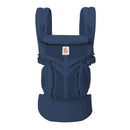 Ergobaby Babytrage, Omni 360 Cool Air Mesh mit 4 Positionen für Neugeborene bis Kleinkinder (0-4 Jahre), ergonomische Kindertrage und Rucksack, Mitternachtsblau