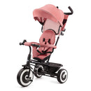 Kinderkraft ASTON Dreirad ab 9 Monate bis 25 kg, Kinderdreirad mit schubstange, drehbarer Sitz Vorwärts und Rückwärtsfahrt, ausklappbarem Verdeck mit sonnenschutz