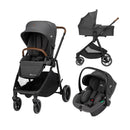 Bebeconfort Luvia Trio, Kinderwagen 3 in 1, 0–4 Jahre (0–22 kg), Baby Kinderwagen, Babyschale, Kinderwagenaufsatz, Smartes Faltsystem, Verstellbare...
