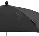 Maxi-Cosi Parasol, Stylischer und Praktischer Sonnenschirm Kinderwagen und Viele Mehr, mit UV-Lichtschutz 50+ inkl. Univsersal-Befestigung, Black.