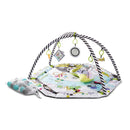 Kinderkraft Spieldecke SMARTPLAY, Erlebnisdecke, Spielmatte mit Spielbogen, Krabbeldecke, Spielzeuge, Leichter, 20 Bälle im Set, Laufgitterfunktion, Kissen, von den Ersten Lebenswochen