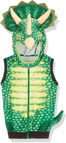 small foot Kostüm-Weste Triceratops-Dinosaurier, Verkleidung für Kinder ab 3 Jahren, Kleidergröße 98-104, 11125