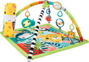 Fisher-Price 3-in-1 Rainforest Spieldecke für Babys, Spielmatte und sensorische Spielzeuge für das Spielen in der Bauchlage