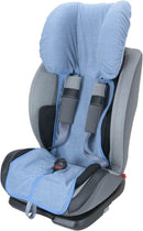 Babysanity Autositzbezug 9/36 und 15/36 kg aus doppeltem Baumwoll-Frottee, Farbe (Avio)