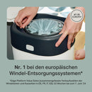 Tommee Tippee Twist & Click Advanced Windelbehälter, Original-Nachfüllkassetten, exklusive 4er-Packung, für einfaches Nachfüllen und ein tolles Preis-Leistungs-Verhältnis (Verpackung kann variieren)