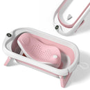 Faltbar Baby Badewanne Mit Rutschfestem Badewannensitz - Babywanne Xxl Mit Badethermometer - Von Der Geburt Bis 3 Jahre - Baby Bathtub