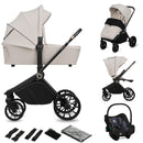 LIONELO MIKA PLUS 3-in-1 Buggy 0-48 Monate bis zu 22 kg Babywagen bis zu 9 kg Kindersitz Babytrage bis zu 13 kg, Rückenlehne verstellbar, Dämpfung,...