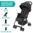 Chicco OHlalà 3 Ultra-Leichtgewicht Kinderwagen
