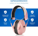 reer SilentGuard Kids Kapselgehörschutz | Gehörschutz für Kinder ab 5 Jahren | Konzentrations- & Lernhilfe | faltbar & mitwachsend | SNR = 27 | Rosa
