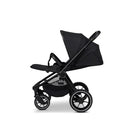 MOON SPORT onyx/melange, Sportwagen-Buggy mit Liegefunktion, bis 22kg, UV-Schutz 50+, zusammenklappbar, großer Korb, Kollektion 2025