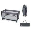 Maxi-Cosi Merlin, 2-in-1 Reisebett & Spielplatz, 0–4 Jahre, bis 18 kg, Baby und Kinderreisebett, In 1 s Klappbar, 120×60 cm CloudCore-Matratze, Sei...