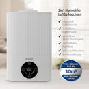 reer 2in1 Humidifier Luftbefeuchter, Optimal fürs Kinderzimmer und Schlafzimmer, Ultraschall Luftbefeuchter, Kaltvernebler für die beste Luft im Zimmer deiner Liebsten