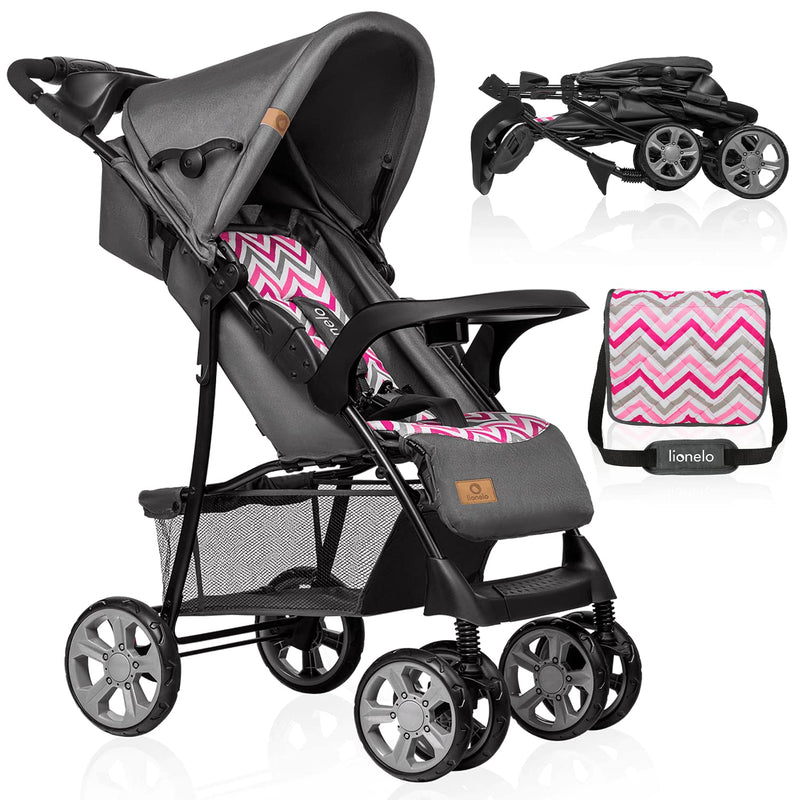 große räder kinderwagen LIONELO Emma Plus Kinderwagen bis zu 15 kg, Kindersportwagen, leicht m