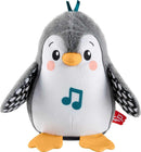 FISHER-PRICE Wackelnder Pinguin - Plüschspielzeug für Babys zum Spielen in Bauchlage mit Musik und wackelnden Bewegungen