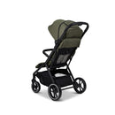 MOON ZAC moss/melange, Buggy mit Liegefunktion, bis 22kg, UV-Schutz 50+, zusammenklappbar, große Räder, Kollektion 2025