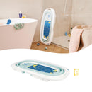 Badabulle Faltbare Babybadewanne - Ultrakompakt - 35L - Rutschfeste Füße - Abflussstopfen & Temperaturanzeige - Griff zum Transportieren & Trocknen