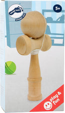 Small Foot Kugelfangspiel Kendama Natur aus Holz, schult die Reaktion, Beschäftigungsspiel, ab 5 Jahren, 3454 (Packung mit 2)