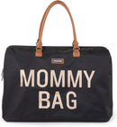 CHILDHOME Mommy Bag, Wickeltasche, Mutterschaft, Reisetasche, große Kapazität, Wickelunterlage, verstellbarer Schultergurt, Thermotasche, Kofferdurchlass