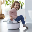 keeeper Babytopf deluxe 4in1, Töpfchen + Toilettensitz + Hocker + Feuchttuchspender, Ab ca. 18 Monate bis ca. 4 Jahre, Kasimir, Weiß