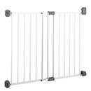 roba Türschutzgitter 'Easy Step', Metall Schutzgitter weiß, extra hoch, variable Breite 60-97cm