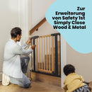 Safety 1st 7 cm Gate Verlängerung für Simply Close Wood & Metal Schutzgitter