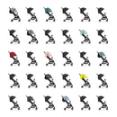 Hauck Sonnen Verdeck für den Buggy Swift X / UV Schutz 50+ / 3 Zonen mit Belüftungs Fenster / in vielen Farben und Designs erhältlich / für einen individuellen Look / einfache Befestigung / Bambi