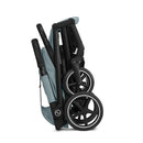 Cybex Gold Kinderwagen Beezy mit One-Pull Harness, Ab Geburt bis ca. 4 Jahre (max. 22 kg), Kompakt und ergonomisch, Stormy Blue (Hellblau mit schwarzem Rahmen)