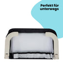 Safety 1st Portable Bed Rail, Foldable Bed Rail, Fall Protection, Travel, 18 Months–5 Years, Portable Bed Guard, Mesh Fabric, Easy to Install, Automatic Lock, Easy to Carry, Dark Grey