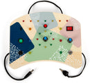 small foot Motorikbrett mit 21 LEDs und 8 Schaltern aus Holz, elektronisches Lernspielzeug, Montessori Busy Board Motorikspielzeug für Kinder ab 1 Jahr, 12623