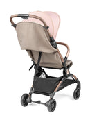Peg Perego Leichter Buggy Volo mit Regenschutz, Handgepäckgröße, Flugzeuggeeignet, Kompakt, Ab Geburt bis 22 kg, Reisetasche Inklusive, Mon Amour