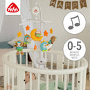 Fehn 071214 Musik–Mobile Forest – Spieluhr–Mobile mit Bewohnern des Waldes – Melodie "Weißt du wieviel Sternlein stehen" – Zum Befestigen am Bett