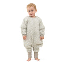 Mosebears Baby Schlafsack mit Beinen 2.5 Tog Warm gefüttert winter kinder schlafsack abnehmbaren Ärmeln Junge Mädchen Unisex Schlafanzug (3-4 Jahre(baby height 95-105cm))