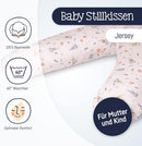 Zöllner Jersey Stillkissen ca. 190 cm | Füllung 42 Liter EPS-Mikroperlen | Made in Germany | Bezug aus 100% Baumwoll-Jersey | OEKO-TEX® STAN...
