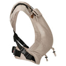 Hoppediz Babytrage Primeo, für Neugeborene ab Geburt, Bauchtrage, Rückentrage, 100% Bio-Baumwolle, Djerba