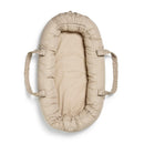 Elodie Details Riduttore Lettino Neonato – Nido Baby Nest Portatile Antisoffoco con Maniglie Lunghe, Tasca Integrata & Materasso, 100% Cotone Bio, ...