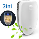 reer PureAir Ionen-Luftreiniger, wirkungsvolle Desinfektion der Raumluft mit Aktiv-Sauerstoff und UV-C-Licht, Klinik-Technologie, beseitigt 99,9% der Keime in der Luft