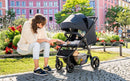 BRITAX RÖMER Buggy B-AGILE M, Ein-Hand-Faltmechanismus und kompakte Größe, von Geburt bis 4 Jahre (bis 22kg), Navy Ink
