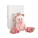 Histoire d'Ours HO2843 Cochon rosette 25cm - les petits twist, rosa