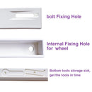 Räder kompatibel mit Stokke Tripp Trapp Hochstuhl, mit Sicherheitsverriegelungen, 360° drehbar, leise Rollen, bequem, kein Bohren erforderlich, unbeschädigt Ihren Hochstuhl