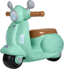 Chicco Vespa Primavera für Kinder Grün, fahrbares Spielzeugmotorrad mit elektronischem Bedienfeld, Lichtern und Geräuschen, abnehmbare Stützräder, ...