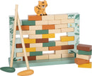 small Foot Wackelmauer „Safari“ aus FSC® 100%-zertifiziertem Holz, Gesellschaftsspiel mit Zwei Holzhämmern, für Kinder ab 4 Jahren, 12741