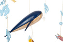 small foot Mobile "Großer Ozean" aus Holz, 3D-Mobile im maritimen Look, ideal für Kleinkinder und Babys, 12290
