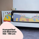 Safety 1st Portable Bed Rail, zusammenklappbares Bettgitter, Rausfallschutz, Reise, 18 M.–5J., tragbares Bettschutzgitter, Netzgewebe, leicht monti...