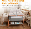 Muffy Mouse Co-Sleeper Baby Crib