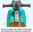 FISHER-PRICE Smart Stages - Musikalischer Aufsitzroller mit 3 Lernstufen für kognitive Fähigkeiten, inkl. 50+ Lieder und Sprüche, 6 Sprachen