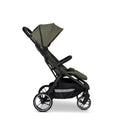 MOON ZAC moss/melange, Buggy mit Liegefunktion, bis 22kg, UV-Schutz 50+, zusammenklappbar, große Räder, Kollektion 2025